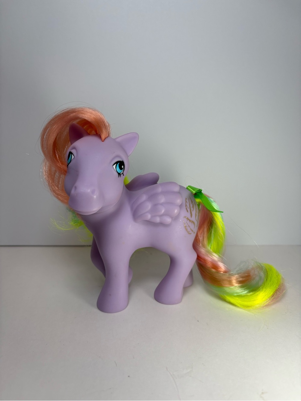 My Little Pony 35th Anniversary Tickle G1 Retro Reproduction Rainbow Pony 2018